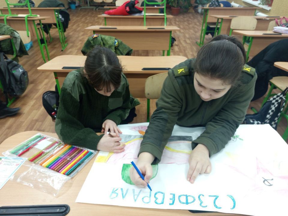 В Станично-Луганской средней школе имени Грекова П.М. прошел патриотический месячник, посвященный Дню защитника Отечества В Станично-Луганской средней школе имени Грекова П.М. прошел патриотический месячник, посвященный Дню защитника Отечества