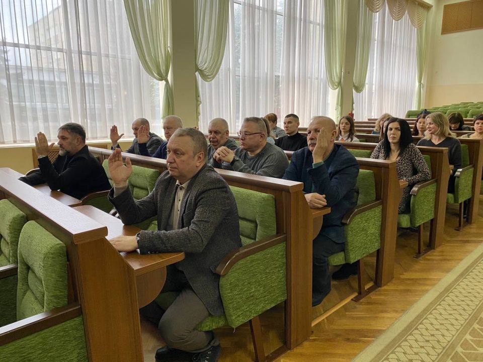 Состоялось XXXIX очередное заседание Совета Антрацитовского муниципального округа Состоялось XXXIX очередное заседание Совета Антрацитовского муниципального округа