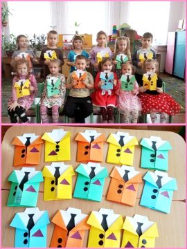 В преддверии праздника Дня защитника Отечества, члены любительского объединения «Мастерица» ЦД"Дзержинец" провели Творческий мастер-класс «Подарок для папы» для участников любительского объединения "Непоседы " -...