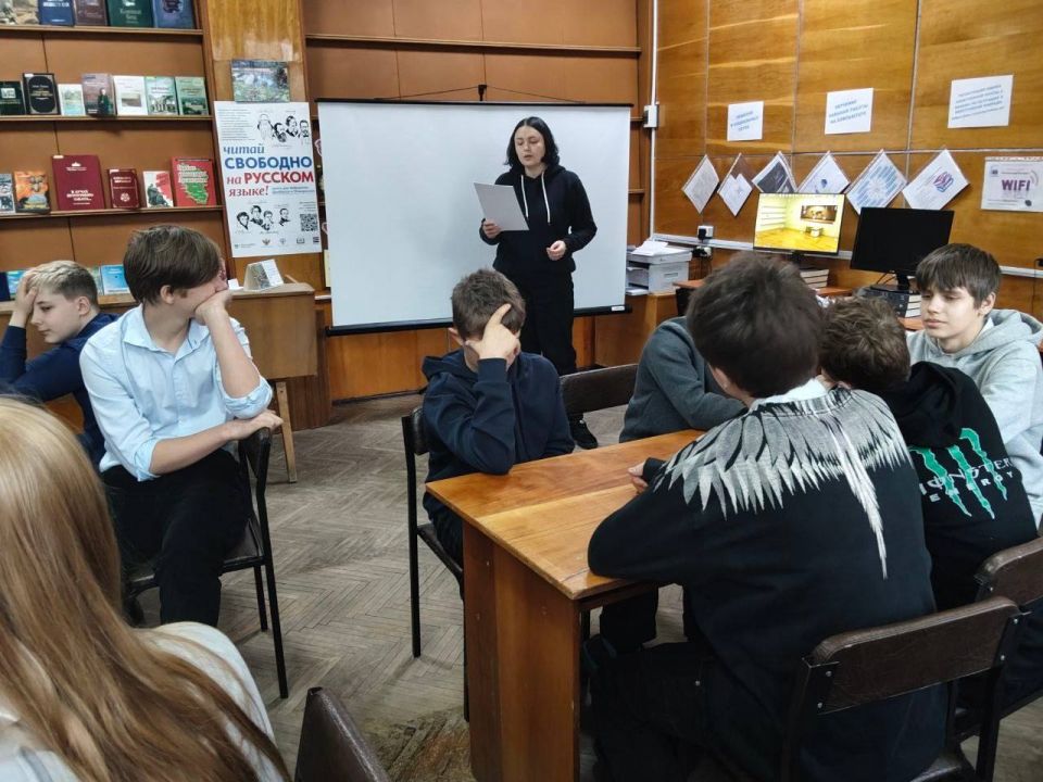 В библиотеке №13 прошла квест-игра ко Дню родного языка В библиотеке №13 прошла квест-игра ко Дню родного языка