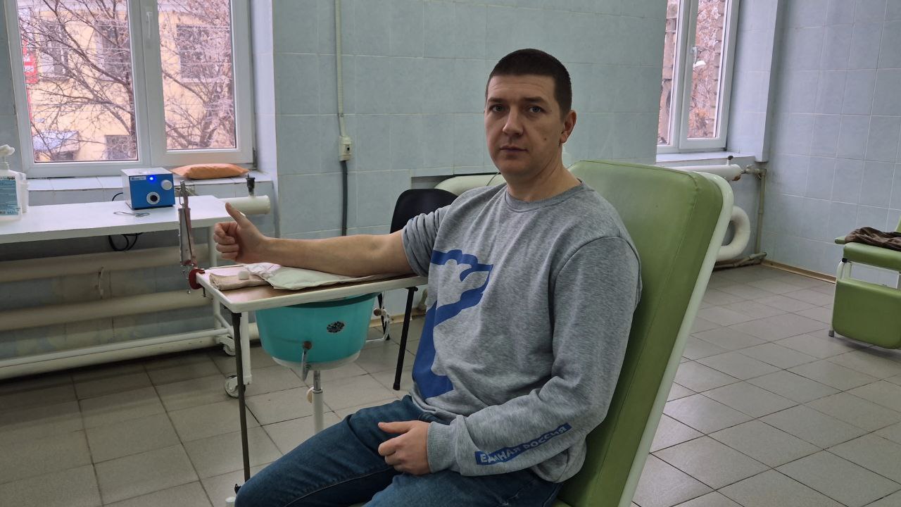 Акция «ZА наших» в Алчевске Акция «ZА наших» в Алчевске