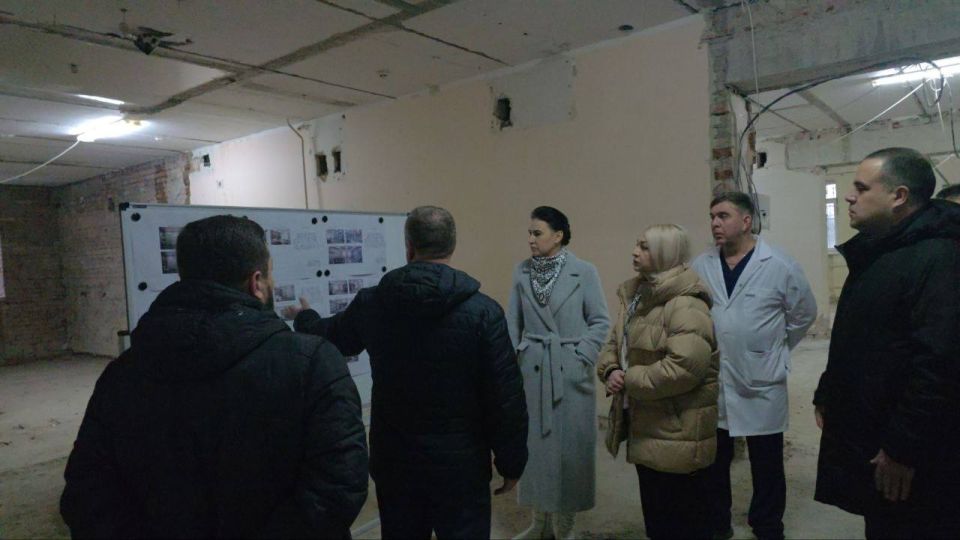 Наталия Пащенко: В Луганской больнице № 2 продолжается масштабный капитальный ремонт хирургического корпуса Наталия Пащенко: В Луганской больнице № 2 продолжается масштабный капитальный ремонт хирургического корпуса