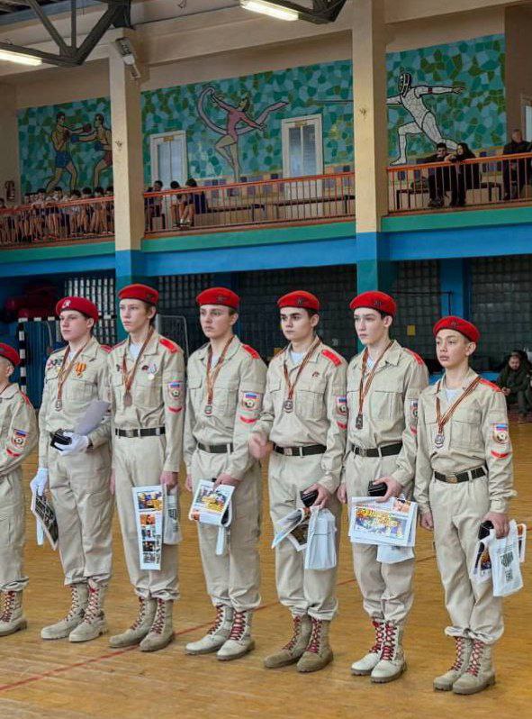 Юнармейцы Стаханова показали себя на "Суворовском зачете"! Юнармейцы Стаханова показали себя на "Суворовском зачете"!