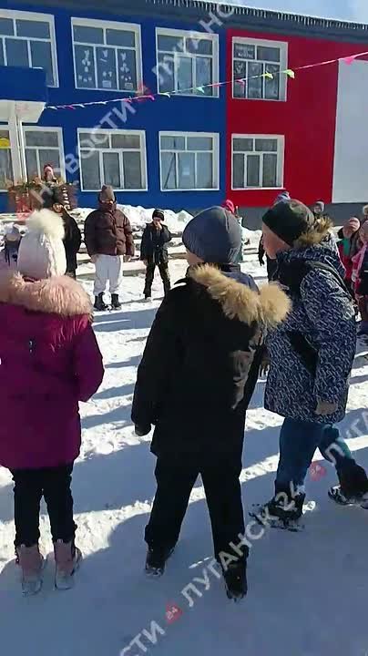 Ай да Масленица: в поселке Широкий Станично-Луганского округа провели народные гуляния