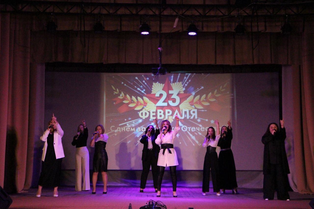 В Меловском муниципальном округе состоялся праздничный концерт посвящённый, Дню защитника Отечества В Меловском муниципальном округе состоялся праздничный концерт посвящённый, Дню защитника Отечества