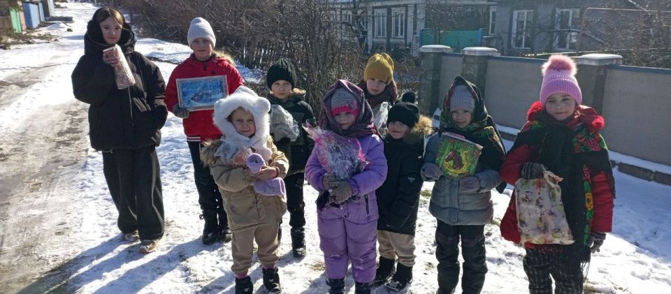 Продолжаем рассказ о том, как ТОС Алчевска провожали зиму Продолжаем рассказ о том, как ТОС Алчевска провожали зиму