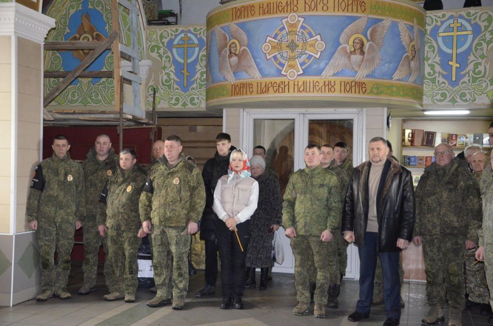 Алёна Лумеровская: День защитника Отечества в Лутугино: с молитвой за воинов и верой в Победу! Алёна Лумеровская: День защитника Отечества в Лутугино: с молитвой за воинов и верой в Победу!