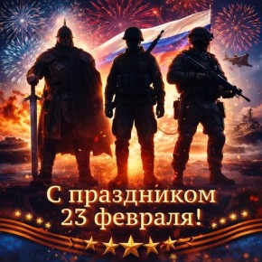 Игорь Рябушкин: Сегодня мы отмечаем особенную дату — День защитника Отечества!