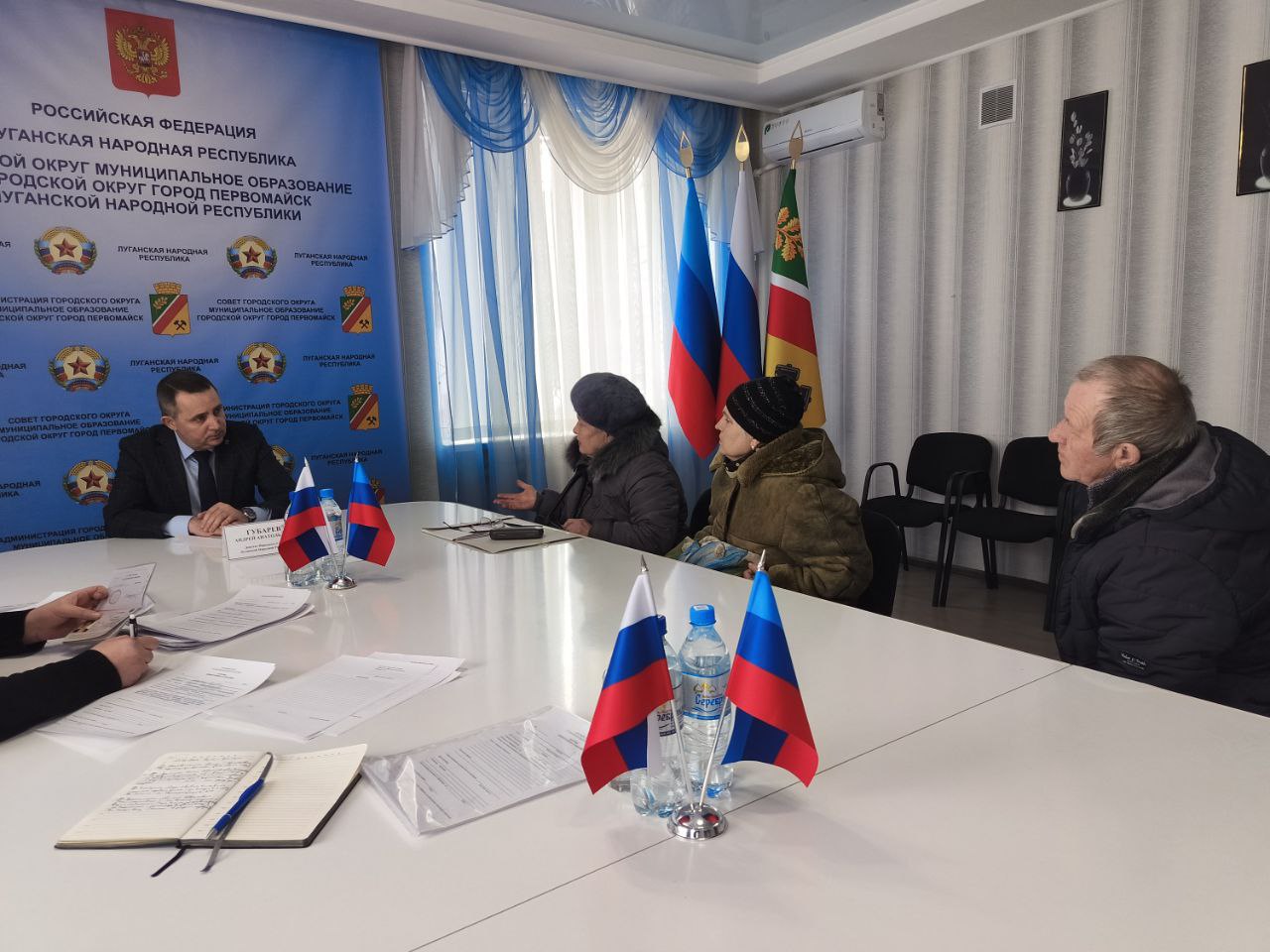 Андрей Губарев: В муниципальном округе город Первомайск прошёл приём граждан, в ходе которого были озвучены актуальные проблемы местных жителей Андрей Губарев: В муниципальном округе город Первомайск прошёл приём граждан, в ходе которого были озвучены актуальные проблемы местных жителей