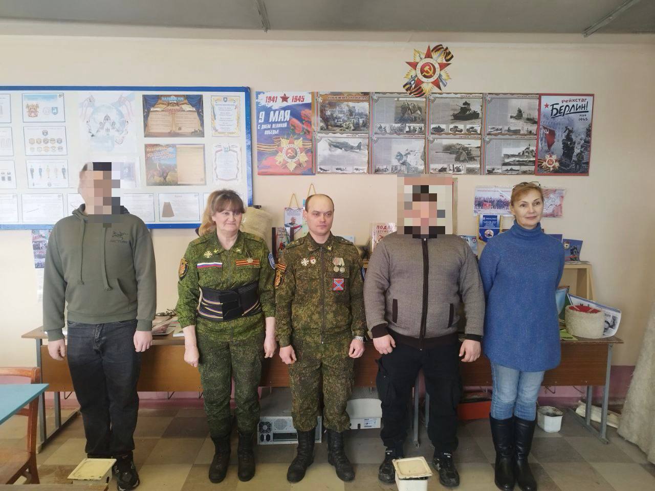 Зинаида Наден: В День Защитника Отечества активисты партийного проекта «Российское село» в торжественной обстановке поздравили ветеранов и участников СВО с праздником в городе Алчевск Зинаида Наден: В День Защитника Отечества активисты партийного проекта «Российское село» в торжественной обстановке поздравили ветеранов и участников СВО с праздником в городе Алчевск