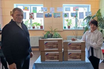 Фащевский клуб "Горняк" собрал посылки для защитников Отечества и провел акцию "Посылка солдату"