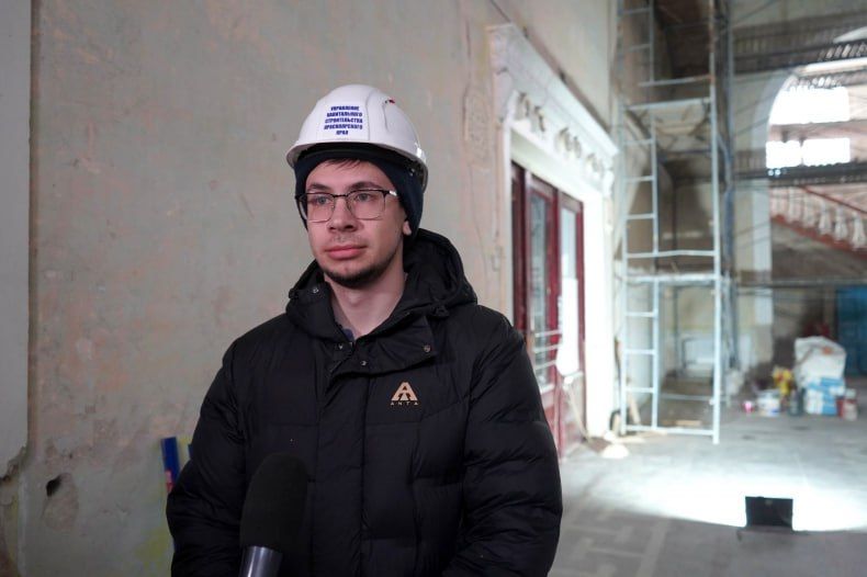 Красноярский край продолжает восстановительные работы в ЦД «Победа» Красноярский край продолжает восстановительные работы в ЦД «Победа»