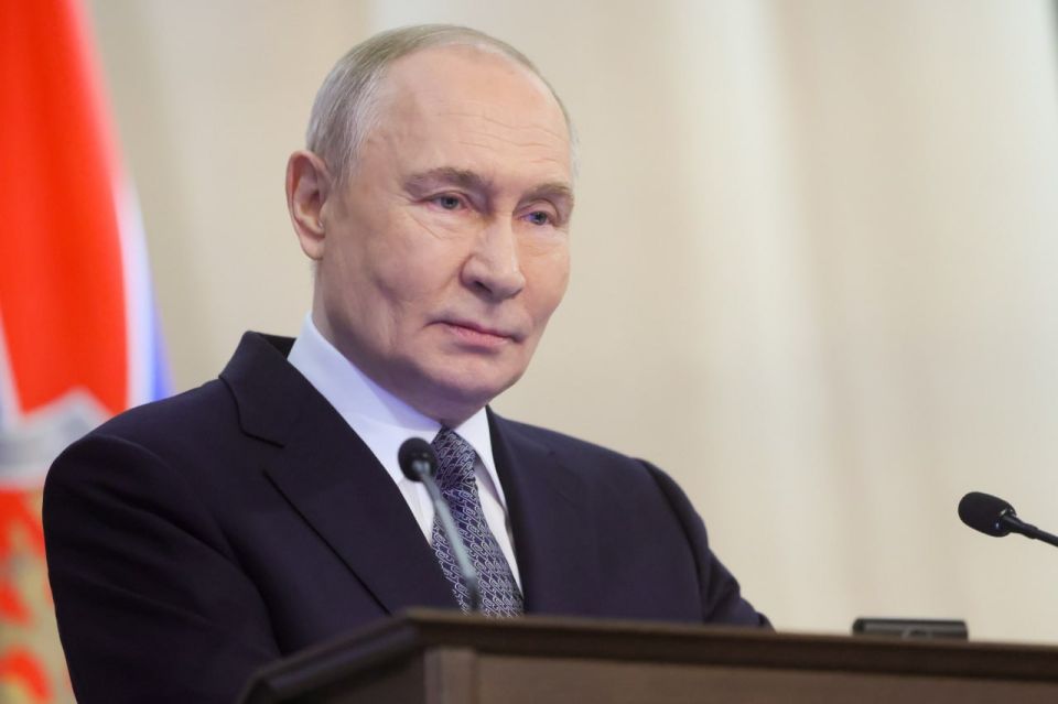 Владимир Путин выступил на заседании коллегии Федеральной службы безопасности Владимир Путин выступил на заседании коллегии Федеральной службы безопасности