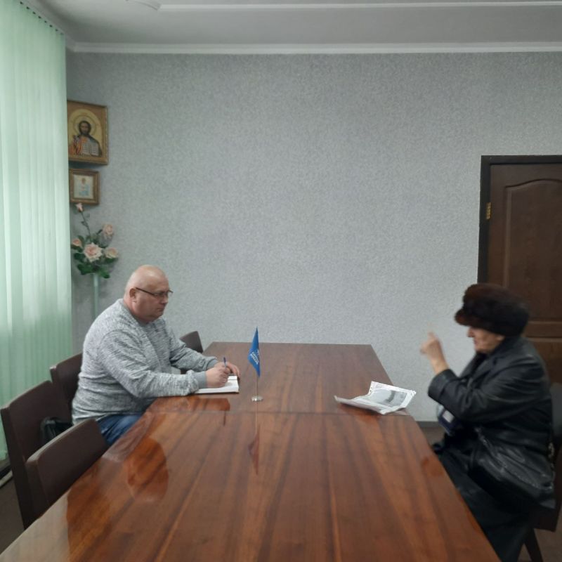 Владимир Шавлай: В поселке Краснодон состоялся выездной прием депутата Владимир Шавлай: В поселке Краснодон состоялся выездной прием депутата