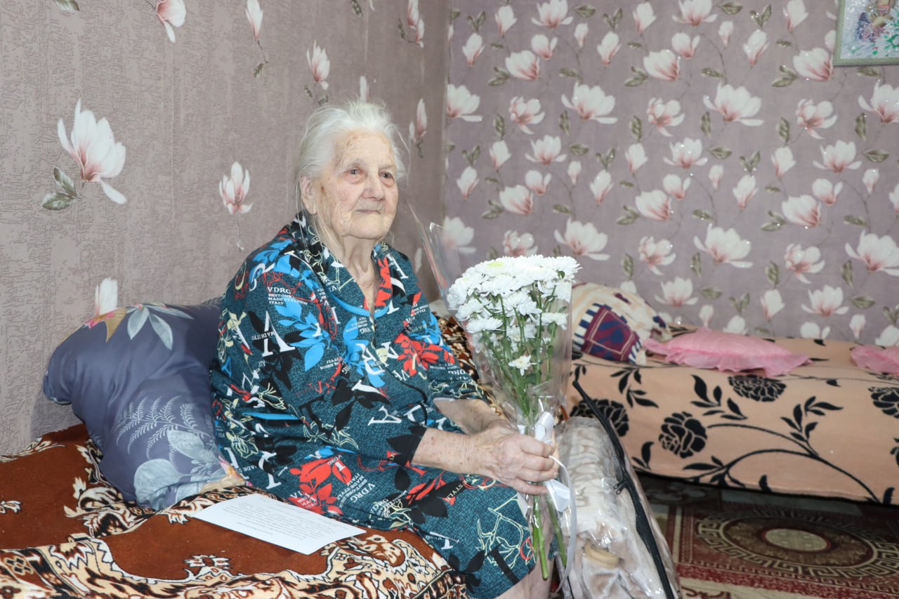 Евгений Бондарь: Долгожительница из поселка Георгиевка отмечена президентским вниманием