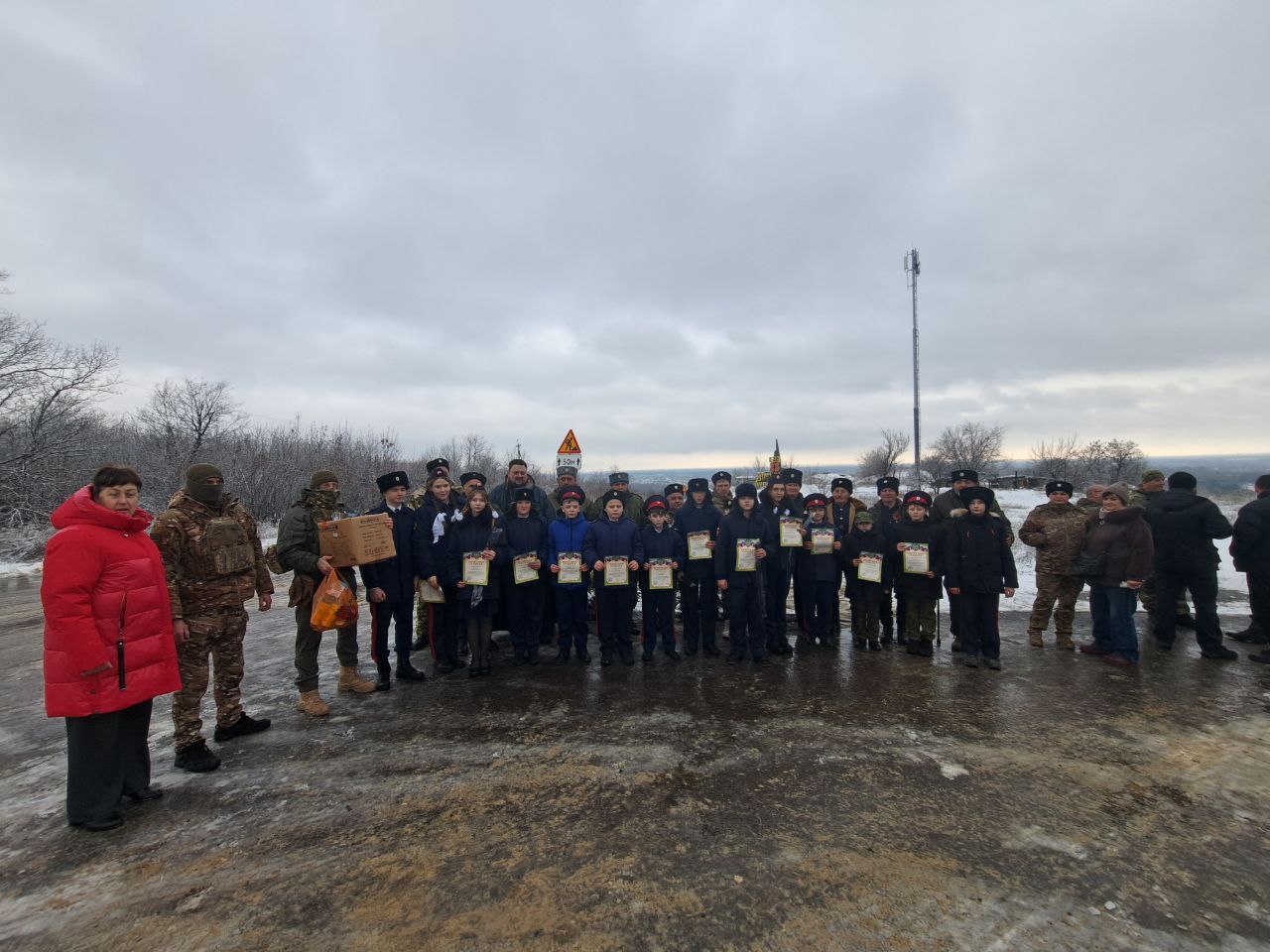 Альберт Зинченко: 26 февраля 2026 года у памятника Князю Игорю состоялось торжественное мероприятие - митинг и церемония возложения цветов, приуроченные к знаменательной дате — четвертой годовщине освобождения Станицы... Альберт Зинченко: 26 февраля 2026 года у памятника Князю Игорю состоялось торжественное мероприятие - митинг и церемония возложения цветов, приуроченные к знаменательной дате — четвертой годовщине освобождения Станицы...