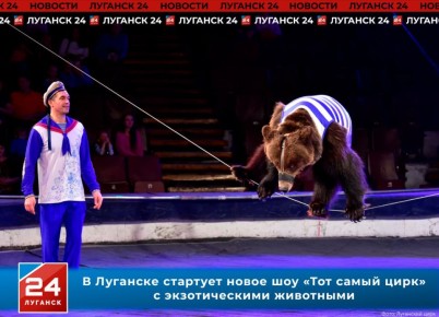 Открыта онлайн-продажа билетов на новое шоу «Тот самый цирк» в Луганске