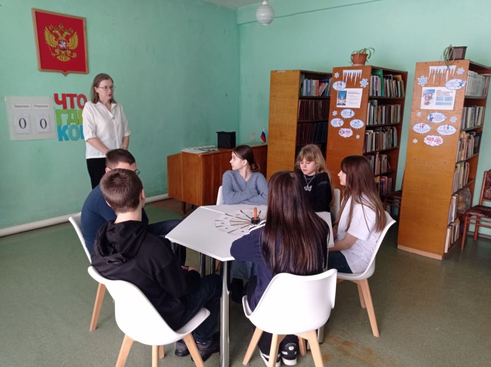 В Кировской детской библиотеке-филиале № 1 состоялось первое в этом году заседание клуба «Что? Где? Когда?» В Кировской детской библиотеке-филиале № 1 состоялось первое в этом году заседание клуба «Что? Где? Когда?»