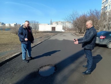 УЖКХ города Ровеньки: Дороги под пристальным вниманием после зимы!
