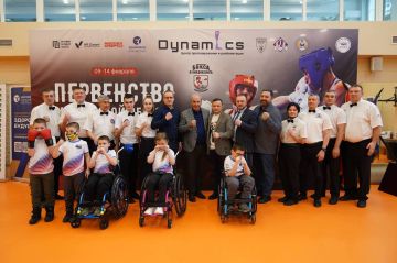 Финал первенства Московской области посетили спортсмены секции адаптивного бокса СКБ «Байкал»