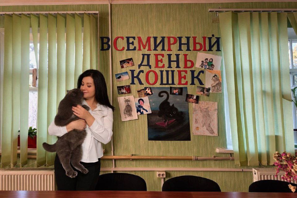 Встреча любителей кошек в центре общения старшего поколения ЛНР Встреча любителей кошек в центре общения старшего поколения ЛНР