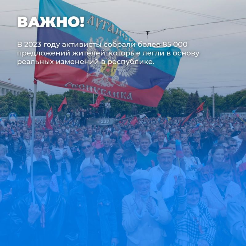 В ЛНР стартовал сбор предложений в народную программу «Единой России» В ЛНР стартовал сбор предложений в народную программу «Единой России»