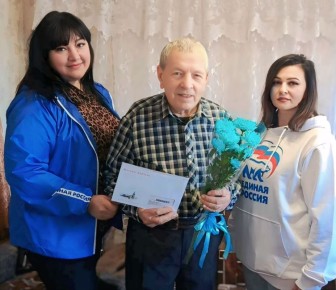 Свой 96-й День рождения отметил житель поселка Успенка Кашуба Николай Никитович