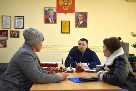 Владимир Чернев: Сегодня мой заместитель Арабаджи Максим Борисович провел личный прием граждан