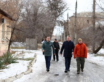 Делегация Республики Татарстан посетила восстановленный пищеблок больничного городка Рубежного