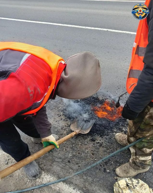 На магистралях ЛНР ведётся мониторинг состояния дорожного полотна На магистралях ЛНР ведётся мониторинг состояния дорожного полотна