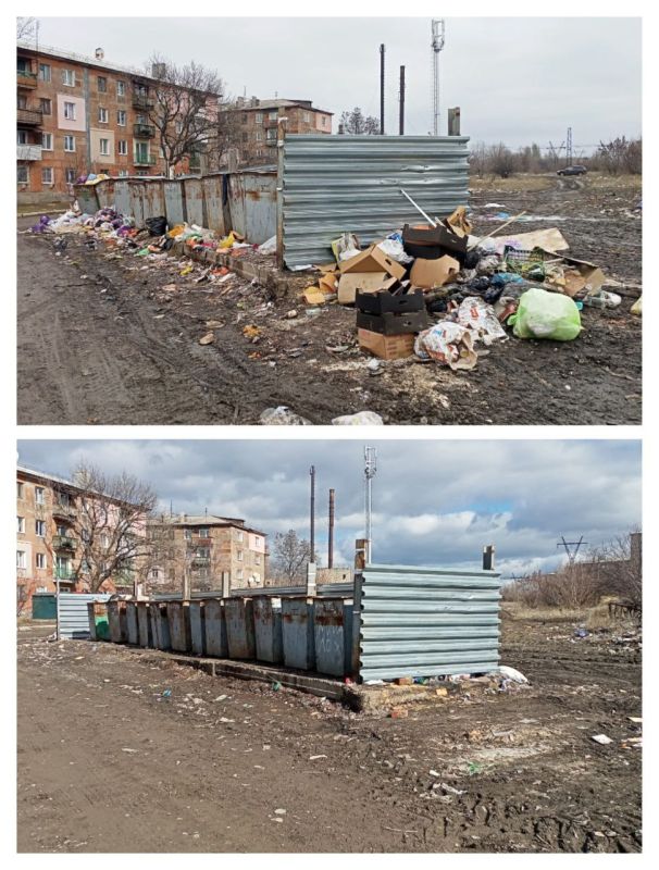 Работы по вывозу мусора с городских территорий продолжаются Работы по вывозу мусора с городских территорий продолжаются