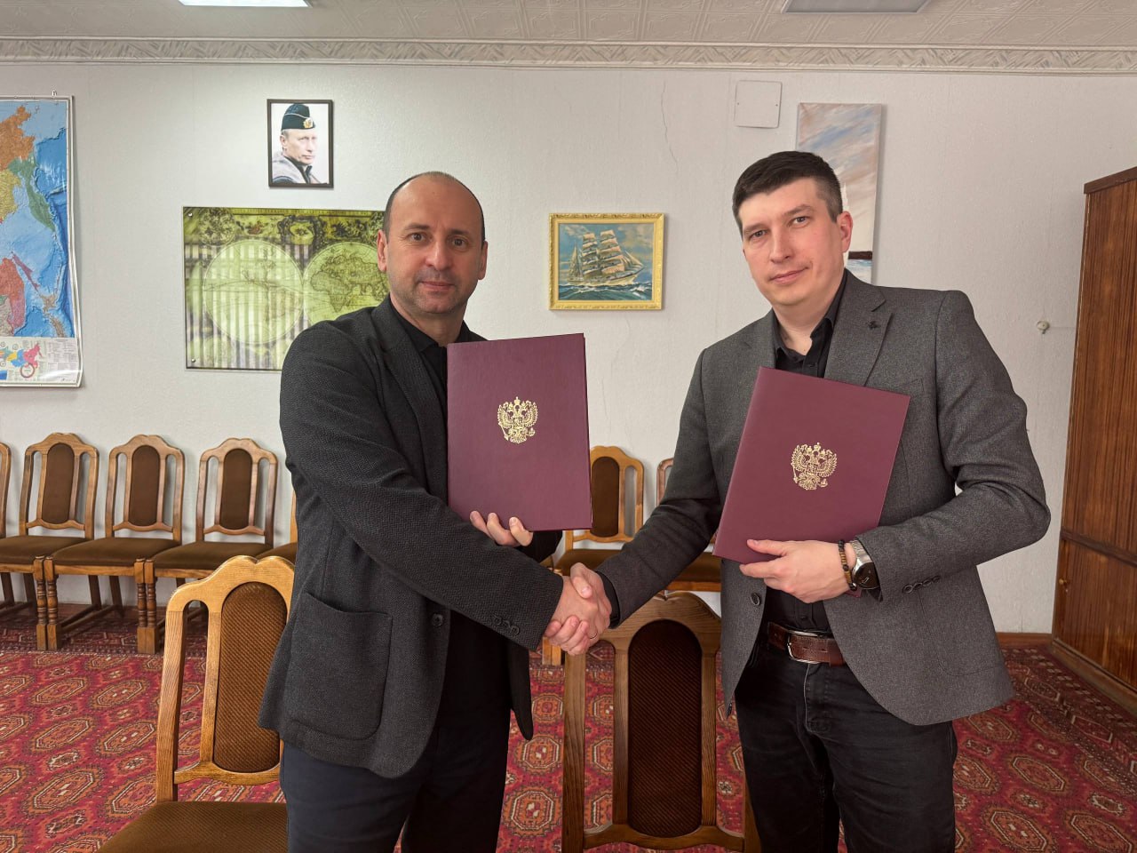 Игорь Рябушкин: Соглашение о сотрудничестве между Государственным фондом «Защитники Отечества» и Федерацией профессиональных союзов Луганской Народной Республики