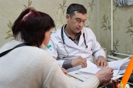 Бригада медиков из Пермского края прибыла в Северодонецк для оказания помощи местному населению