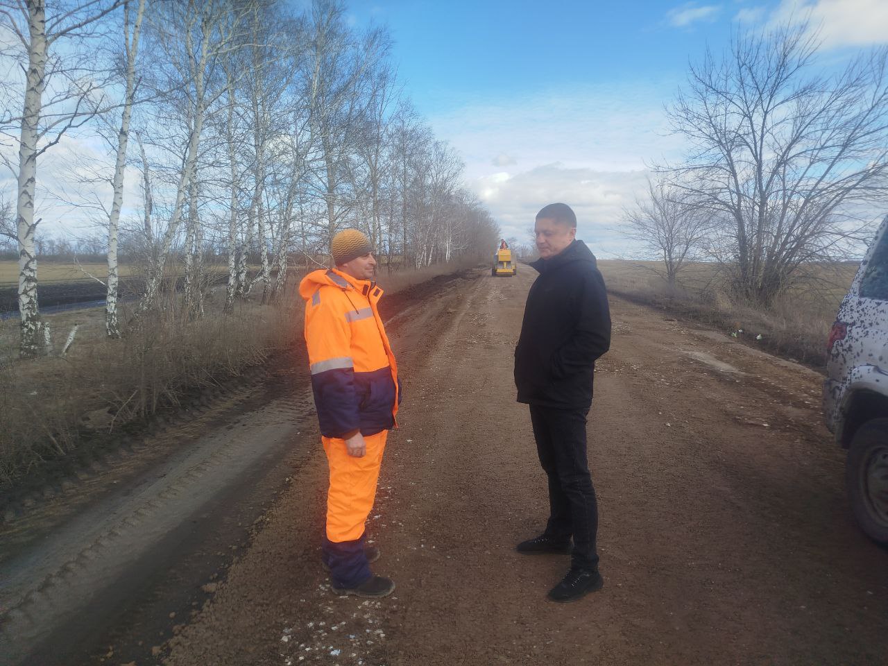 Вячеслав Третьяков: В одном из напряженных районов нашего муниципального округа начался ремонт дороги Вячеслав Третьяков: В одном из напряженных районов нашего муниципального округа начался ремонт дороги