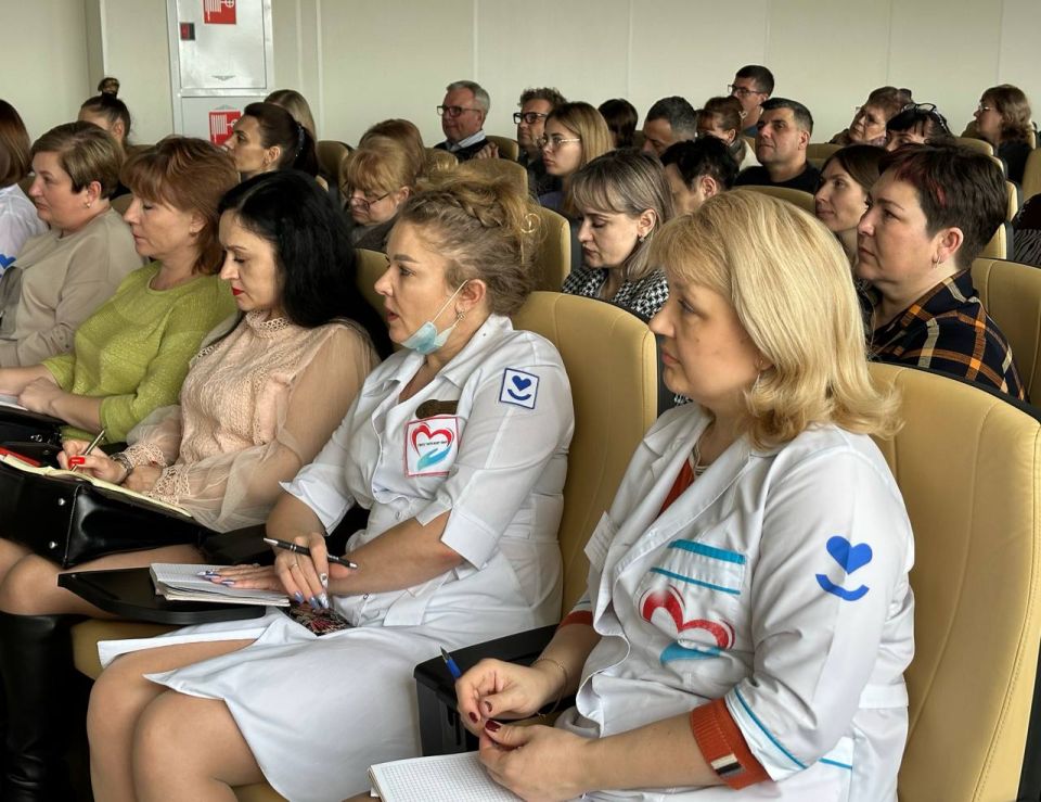 Наталия Пащенко: В ЛНР прошел семинар по внедрению «бережливых технологий» в медицину Наталия Пащенко: В ЛНР прошел семинар по внедрению «бережливых технологий» в медицину