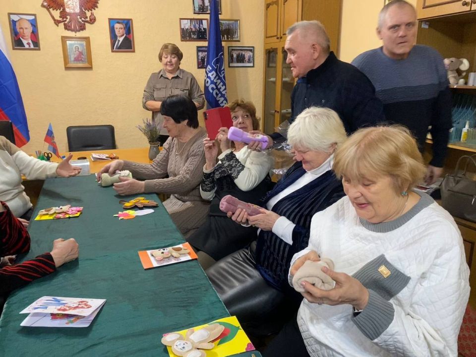 Елена Рахмукова: Сегодня в преддверии Международного женского дня в Антрацитовская ветеранская организация чествовали женщин ветеранского актива Елена Рахмукова: Сегодня в преддверии Международного женского дня в Антрацитовская ветеранская организация чествовали женщин ветеранского актива