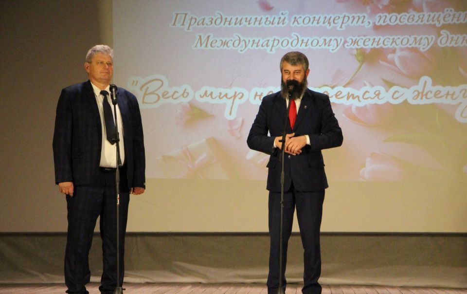В преддверии самого светлого и нежного праздника весны — Международного женского дня — в нашем округе прошел торжественный концерт В преддверии самого светлого и нежного праздника весны — Международного женского дня — в нашем округе прошел торжественный концерт