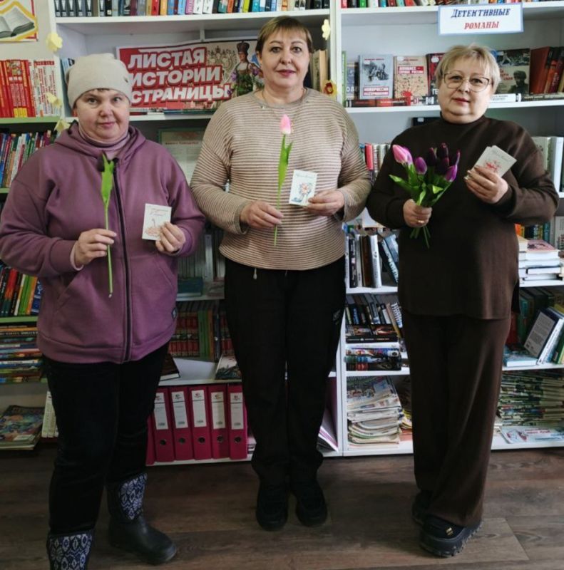 В учреждениях культуры отметили Международный женский день 8 марта В учреждениях культуры отметили Международный женский день 8 марта