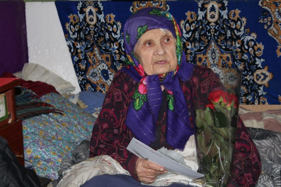 Виталий Коваленко: Сегодня отмечает своё 96-летие наша землячка Ищенко Анастасия Михайловна Виталий Коваленко: Сегодня отмечает своё 96-летие наша землячка Ищенко Анастасия Михайловна