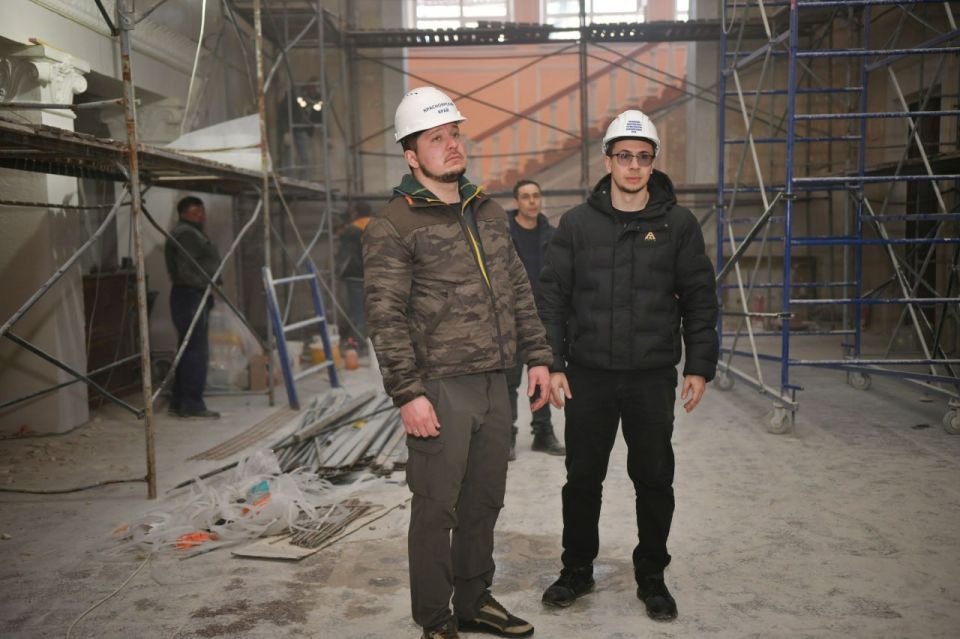 В «Победе» все под контролем: как идет реставрация объекта культурного наследия при поддержке Красноярского края В «Победе» все под контролем: как идет реставрация объекта культурного наследия при поддержке Красноярского края