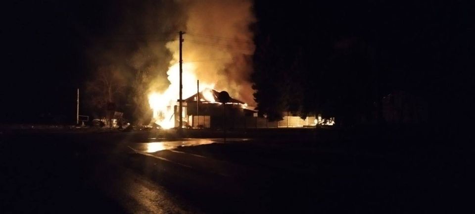 Сегодня ночью ВСУ атаковали нашу республику Сегодня ночью ВСУ атаковали нашу республику