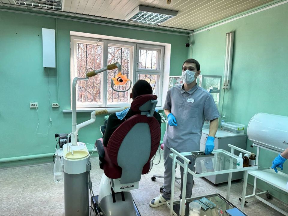 Наталия Пащенко: В ЛНР открылась современная Университетская стоматологическая клиника! Наталия Пащенко: В ЛНР открылась современная Университетская стоматологическая клиника!
