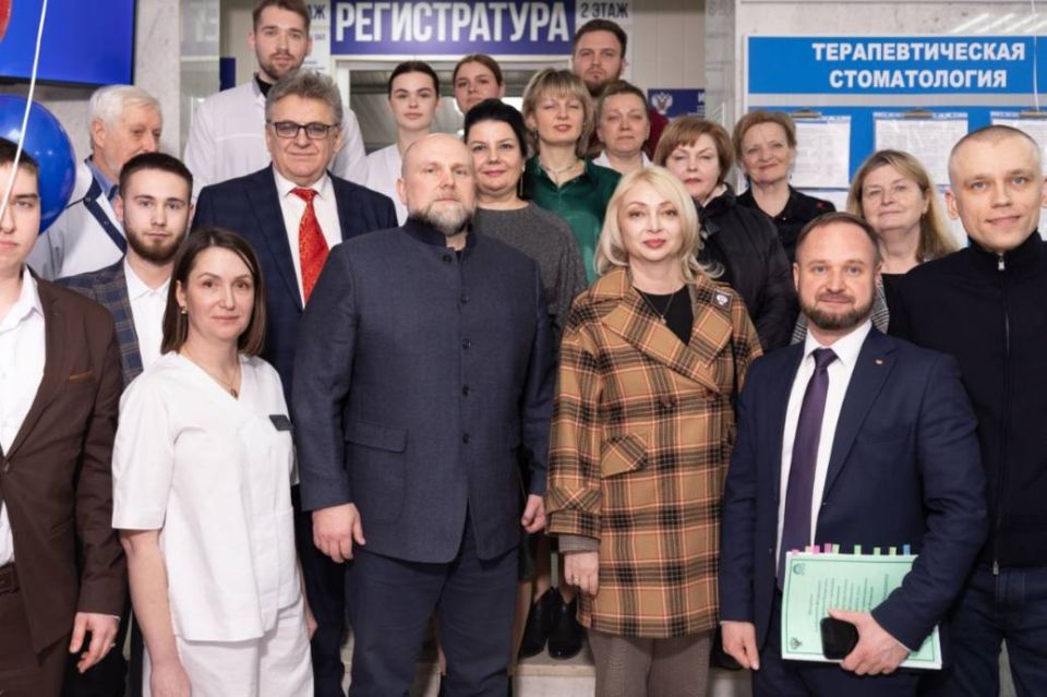 Наталия Пащенко: В ЛНР открылась современная Университетская стоматологическая клиника! Наталия Пащенко: В ЛНР открылась современная Университетская стоматологическая клиника!