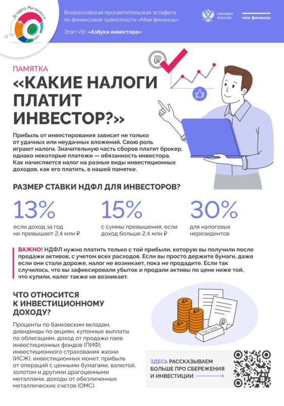 В рамках Всероссийской эстафеты «Мои финансы»представляем вашему вниманию просветительский материал В рамках Всероссийской эстафеты «Мои финансы»представляем вашему вниманию просветительский материал