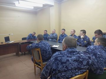 Для сотрудников Отдела по конвоированию УФСИН России по Луганской Народной Республике провели кинотренинг