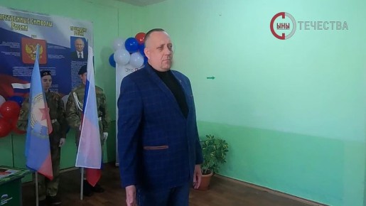 Торжественное открытие двух «Парт Героя» прошло в Роскошнянском учебно-воспитательном комплексе