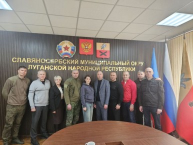 Сергей Крамаренко: Славяносербский округ встретил делегацию из Алтайского края