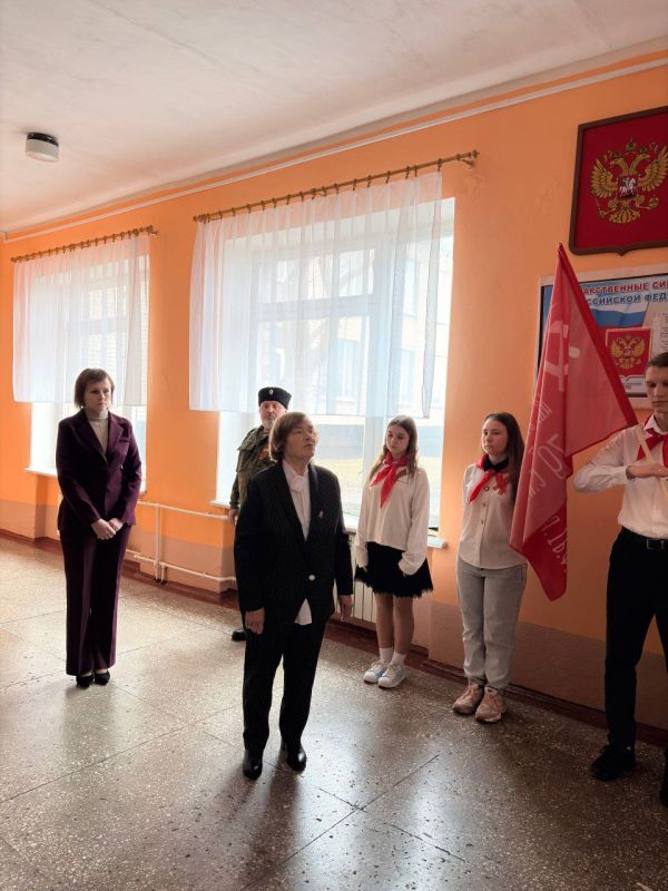 В Комиссаровке прошла торжественная церемония передачи Знамени Победы В Комиссаровке прошла торжественная церемония передачи Знамени Победы