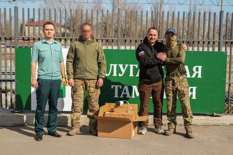 Луганская таможня и фонд «Путь воина» направили партию IP-камер в зону СВО Луганская таможня и фонд «Путь воина» направили партию IP-камер в зону СВО