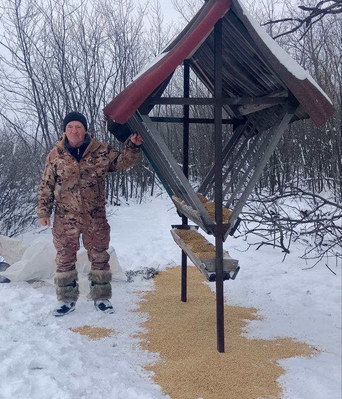 Более 45 тонн кормов: итоги зимней подкормки диких животных, проводимой подведомственными Минприроды ЛНР лесоохотничьими учреждениями Более 45 тонн кормов: итоги зимней подкормки диких животных, проводимой подведомственными Минприроды ЛНР лесоохотничьими учреждениями